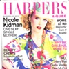 "Harpers and Queens" features Susan Freda's dresses in Notting Hill, London.
