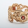 14kt gold and garnets
