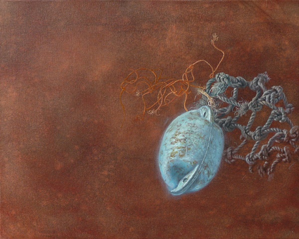 still life, buoys, floats, net, flotsam, jetsam, hawaii, Peter Shepard Cole