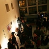 Exhibition Opening
From left:
Bailey Romaine
Mark Booth
Deb Sokolow
B. Ingrid Olson