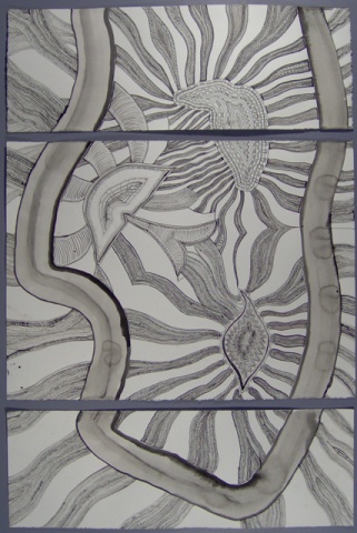 Trio of Forms Draw-Ring