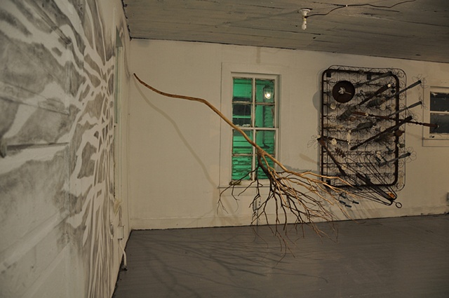 Branch,Drawing and Bed Piece