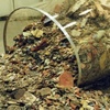 Residue Container After Spill