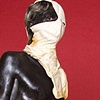 Leather sculpted masks For Gazelleland shoot