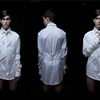 Mens White cotton shirt