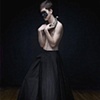 Mens Pleated Hakama skirt