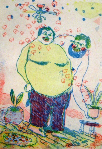 Nude With Fan