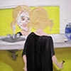 Girl Shaving (detail)