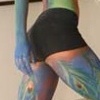 Peacock Bodypainting