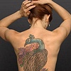 Peacock Back Piece