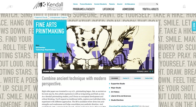 The Works (Hips) Featured on the KCAD Website