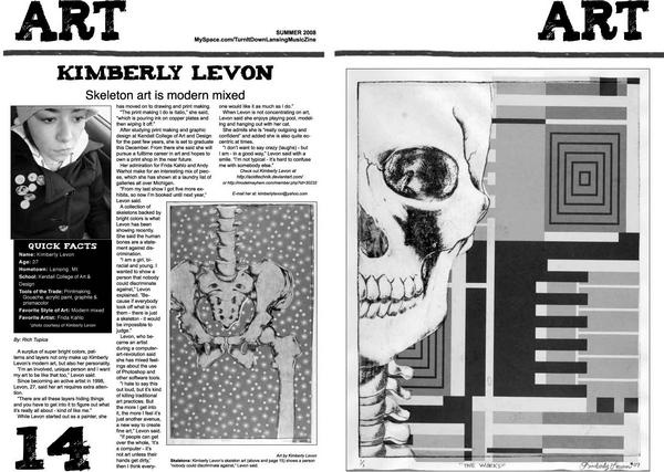 Turn it Down! art & music zine