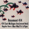 Basement 414 
Napkin Show Flyer