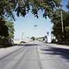 A View of Town Going Down the Highway