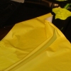 Glossy Black on Yellow on Folded Black (detail)