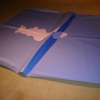 Lilac on Folded Periwinkle