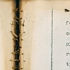 Charles Louis Manske, Washington University, Dept. of Sociology-Anthropology Thesis, 1958
Fire damage, torn stitching 
