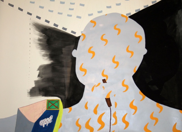Portrait with Microphone