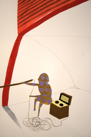 Detail of There's So Many Hours of Tape