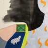 Portrait with Microphone