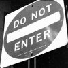 Do Not Enter
