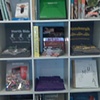 The tee display at the Mattress Factory