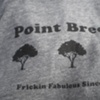PB tee close-up