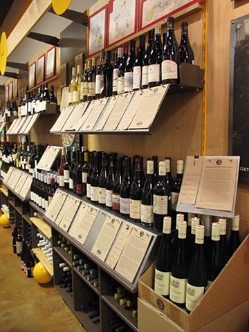 3 Cups Wine Display System