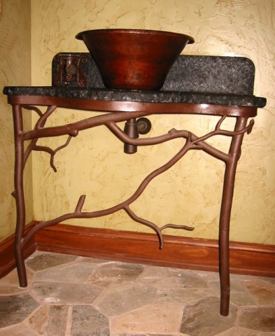 Forged Steel Sink Base