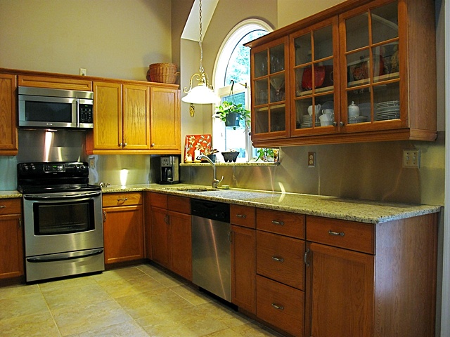 Stainless Steel Backsplashes