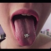 tongue piercing