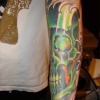 Green skull