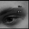 Double Eyebrow Piercing