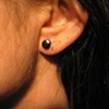 Dermal Punch w/ Black CZ Plugs