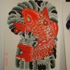 Koi and water