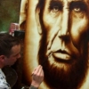 Working on Honest Abe.