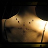 Diagonal Back Surface Piercings 