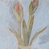 Amaryllis with Bee