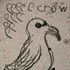 Crow with red boots