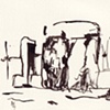 Stonehenge sketch April 2009 2/3