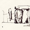 Stonehenge sketch April 2009 1/3