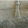 Creating the Light house (before firing)