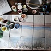 The process (before firing)
