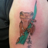a frog