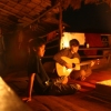 Hill tribe at night