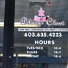Delaney's Closet door lettering