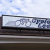 Cycle Lodge backlit sign