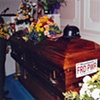 license plate for coffin