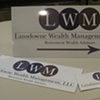 Landsdowne Wealth Management directory signs