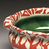 Red Serving Bowl